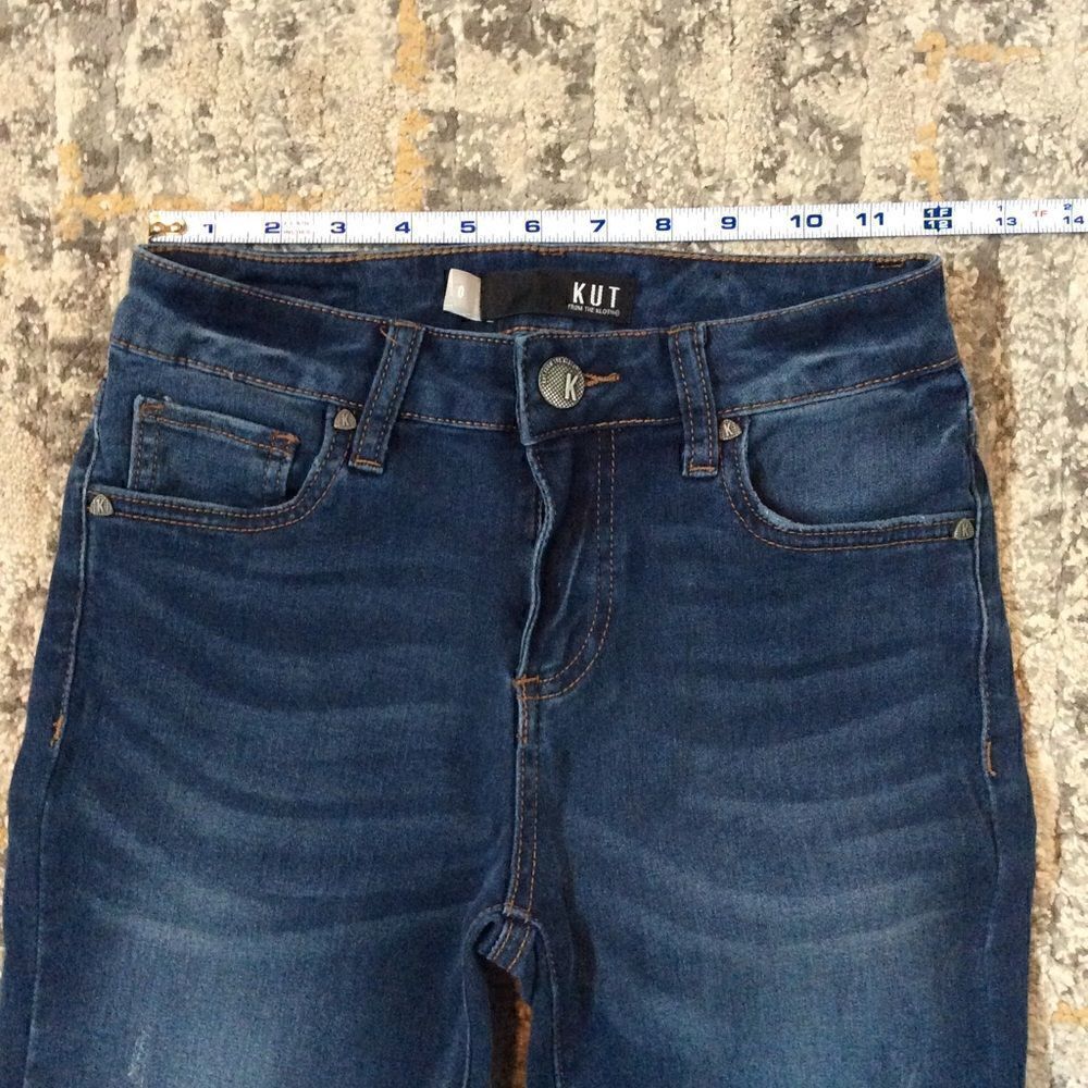 KUT FROM THE KLOTH SKINNY JEANS! EUC! SIZE 0 - Picture 5 of 9
